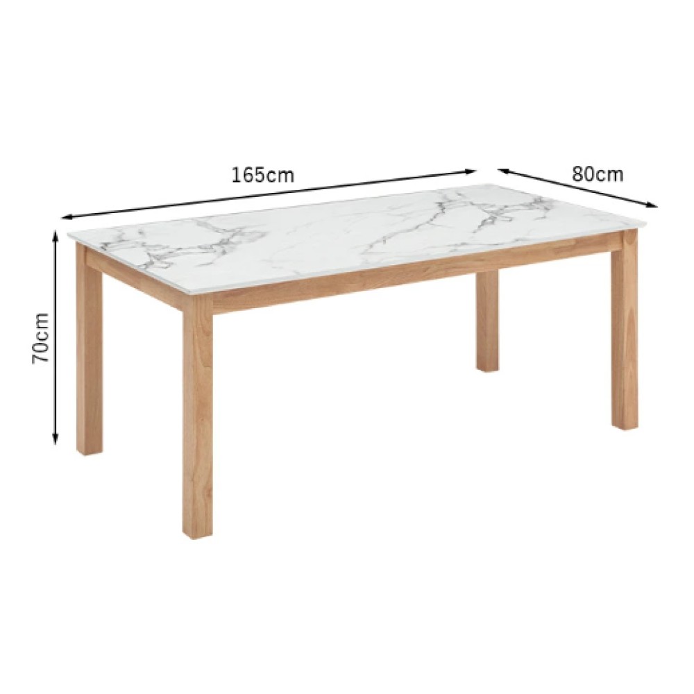 ダイニングテーブルセット［１２０／１６５］［ブラウン／ナチュラル］ サムネイル 11
