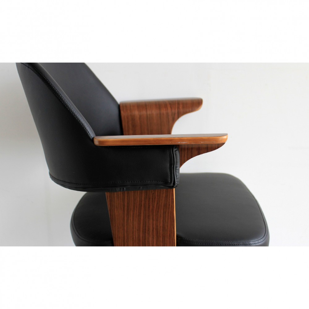オフィスチェア［ブラウン/ナチュラル］ サムネイル 5