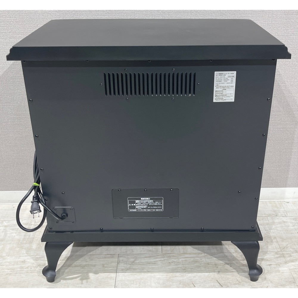 ワイド暖炉型ファンヒーター［ニトリ］［ブラック］ サムネイル 3