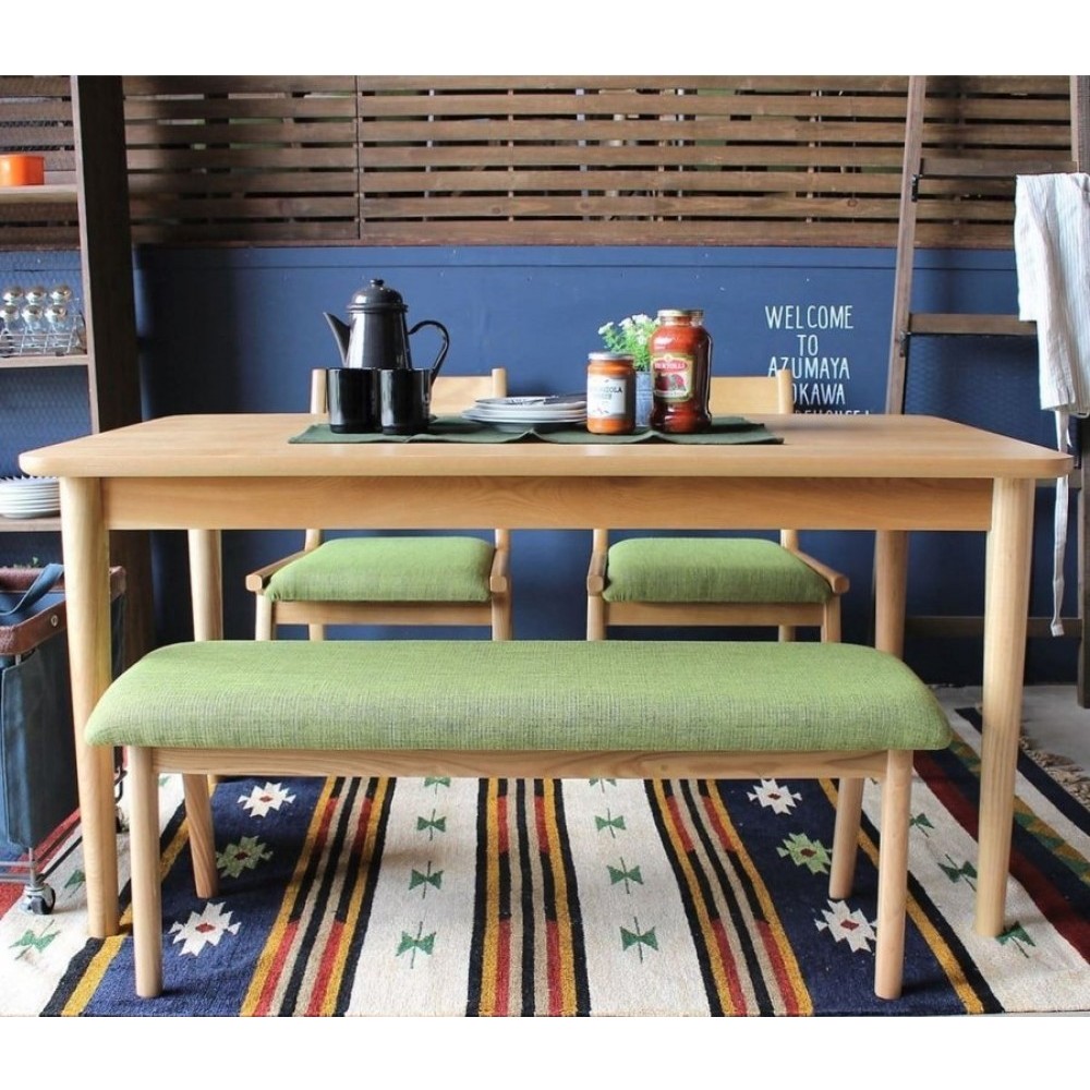 ダイニングテーブルセット［７５/１３０］［ナチュラル］ サムネイル 2