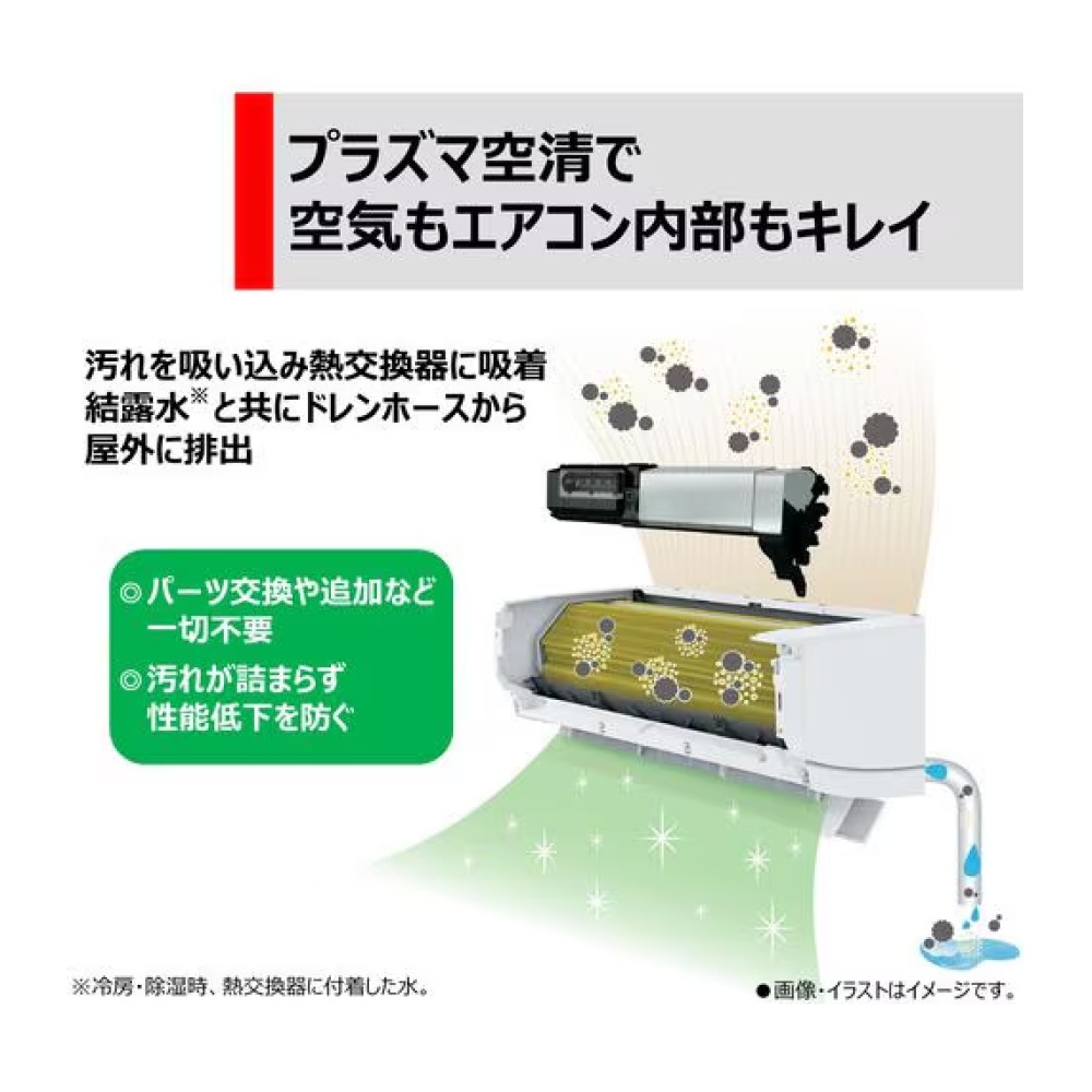 エアコン［ホワイト］［６畳用］※取付・取外工事費込み サムネイル 5