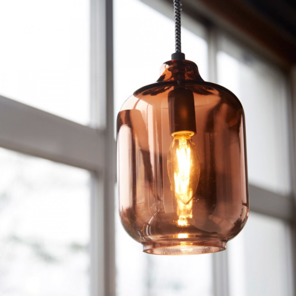 ペンダント照明［LED電球］［クリア/コッパ―/グロッシーブラウン］ サムネイル 9
