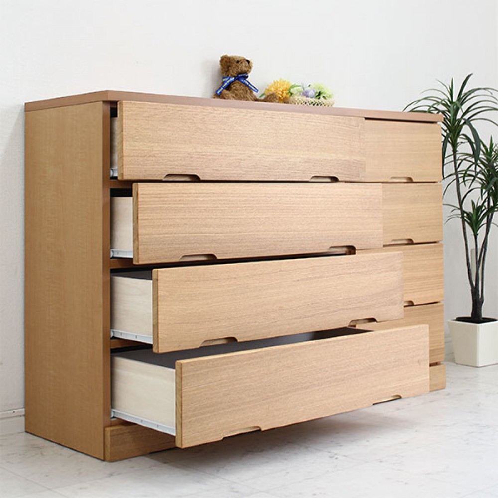 チェスト[８０/１２０][ナチュラル/ブラウン] サムネイル 12