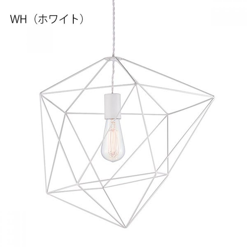 ペンダントライト［白熱球/LED電球］［幾何学模様フレーム１/幾何学模様フレーム２］ サムネイル 8