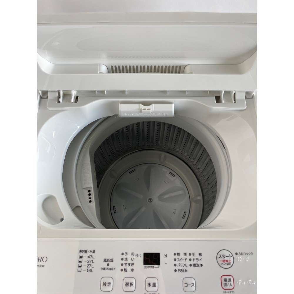 全自動洗濯機［５．５ｋｇ］［ホワイト］ サムネイル 5
