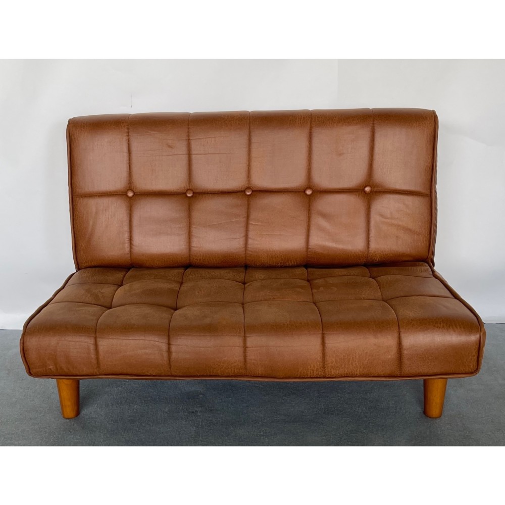 リクライニングソファ［キャメル］